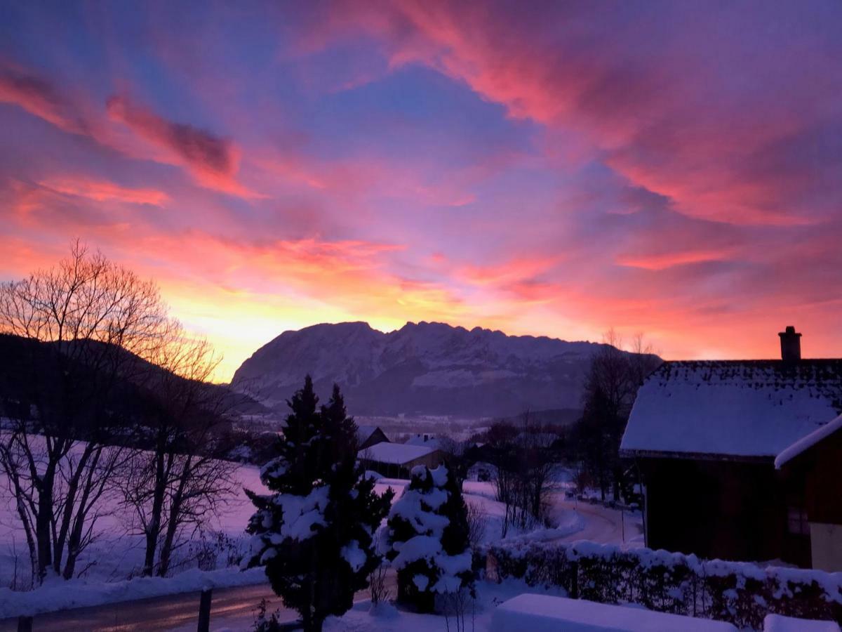 Ferienwohnung Sonnschein Bad Mitterndorf Exteriör bild